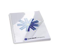 (TG. 240 Mikrometer, A4) GBC Copertine PVC 240mic 100pz - Trasparente - CE012480