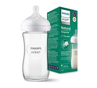 (TG. 240 ml (Pack of 1)) Philips Avent Biberon Natural Response in vetro - Biber