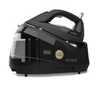 (TG. 2400W) Black+Decker BXSS2400E Ferro da Stiro con Caldaia 2400 W, Piastra in