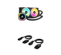 (TG. 240mm AIO) Corsair iCUE LINK H100i RGB Liquido CPU Raffreddatore Pacchetto