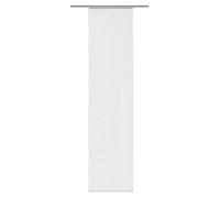 (TG. 245 x 60 cm) Home Fashion Rom Tenda a Pannello, Poliestere, Bianco, 245 x 6