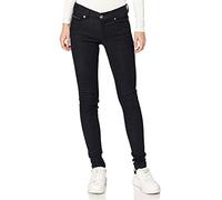 (TG. 24W / 34L) Tommy Jeans Donna Mid Rise Nora Jeans, New Rinse Stretch 911, W2