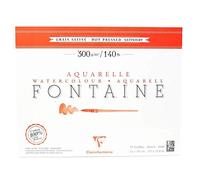 (TG. 24x30 cm) Clairefontaine 96349C Blocco di Carta, 24 x 30 cm, 12 Fogli, Bian