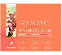 (TG. 24x30 cm) Clairefontaine 96471C Blocco Etival, 24 x 30 cm, 25 Fogli, Bianco