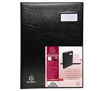 (TG. 24x32.5) Exacompta 654765E Libro Firma, 24x32.5 cm, Nero - NUOVO