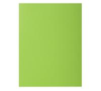 (TG. 24x32) Exacompta 217113E Cartelle Semplici, 24x32 cm, Verde Menta - NUOVO