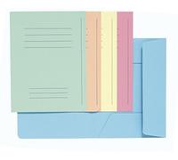 (TG. 24x32) Exacompta 235000E Cartelle con Alette, 24x32 cm, Multicolore - NUOVO