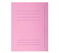 (TG. 24x32) Exacompta 235003E Cartelle con Alette, 24x32 cm, Rosa - NUOVO