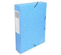 (TG. 24x32) Exacompta 50606E Scatole Archivio, 24x32 cm, Turchese - NUOVO