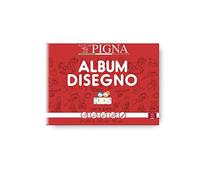 (TG. 24x33 cm.) Pigna 020196310 Conf. 10 pz. Album Disegno, 20 Fogli, 24 x 33 cm