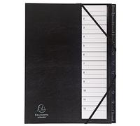 (TG. 25.3x33) Exacompta 625665E Classificatori a Soffietto, Interno, 25.3x33 cm,