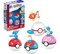 (TG. 25,4 cm) MEGA Pokémon - Squadra di Tipo Acqua, set da costruire con 79 pez