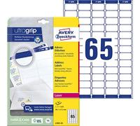(TG. 25 Blatt) AVERY Zweckform L7651-25 - Etichette per indirizzi (1.625 etichet