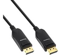 (TG. 25 cm) InLine Cavo DisplayPort 2.1 AOC, attivo, UHBR 13.5, 10K/8K/4K, trasm