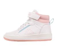 (TG. 25 EU) Kappa Codice Stile: Hailes K Unisex Kids, Scarpe da Ginnastica, Bian