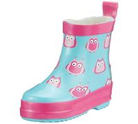 (TG. 25 EU) Playshoes Stivaletti Pioggia-Civette, Stivali di Gomma Naturale Bamb