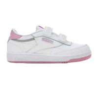 (TG. 25 EU) Reebok Club C 2V 2.0, Sneaker Unisex-Bimbi 0-24, Ftwwht/JASPNK/PUGRY