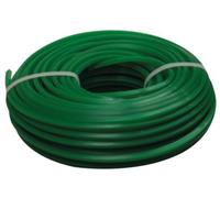 (TG. 25 m x 3,2 mm) Toolland Filo per decespugliatore, nylon, verde, 3,2 mm, 25