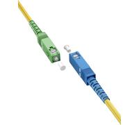 (TG. 25 metri) goobay 59665 Cavo in fibra ottica (FTTH) / monomodale (OS2) simpl
