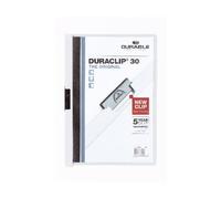 (TG. 25 Pezzi) Durable 220002 - Duraclip 30, Cartellina con Clip per Archiviare