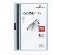 (TG. 25 Pezzi) Durable 220006 - Duraclip 30, Cartellina con Clip per Archiviare