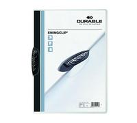 (TG. 25 Pezzi) Durable 226001 - Swingclip, Cartellina Portadocumenti con Clip La
