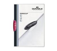 (TG. 25 Pezzi) Durable 226035 - Swingclip, Cartellina Portadocumenti con Clip La