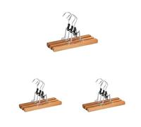 (TG. 25 x 16.5 x 2.2 cm (Confezione da 3)) WENKO Gruccia a pinza tipo Premium se