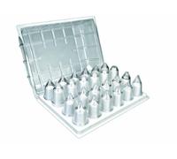 (TG. 25 x 18 x 6 cm) Ibili 771 900 24 Socket Set - NUOVO