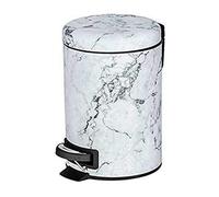 (TG. 25 x 22.5 x 17 cm) WENKO Portarifiuti a pedale Onyx 3 ltr. - Portarifiuti p