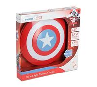 (TG. 25 x 25 x 4.7 cm) Philips Lighting Lampada da Parete Marvel Captain America