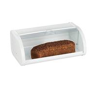 (TG. 25 x 45 x 17,5 cm) Relaxdays Portapane, Salvafreschezza, Sportellino Scorre