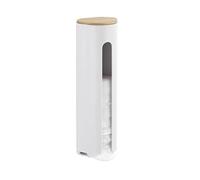 (TG. 25 x 6.5 x 8 cm) WENKO Porta dischetti di cotone Laresa, Polistirolo, 8 x 2