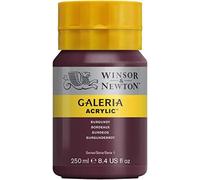 (TG. 250 ml) Winsor & Newton Galeria Colore Acrilico 250ml - Bordeaux - NUOVO