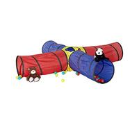(TG. 250 x 250 x 45 cm) Relaxdays 10022467 Tenda Tunnel per Bambini XXL Grande T
