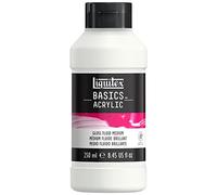 (TG. 250ml Flasche) LIQUITEX 8870302 Basics - Medium liquido brillante, conferis