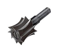 (TG. 25x22mm) Wolfcraft 3258000 Fresa per Sagome per Trapani, Materiale WS, Codo