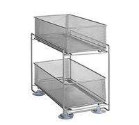 (TG. 26.0x19.0x35.5 cm) WENKO Scaffale con cestelli estraibili - NUOVO