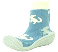 (TG. 26/27 EU) Playshoes Calze Aqua, Dino Allover, 26/27 EU - NUOVO