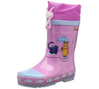 (TG. 26/27 EU) Playshoes Stivaletti Pioggia-Die Maus, Stivali di Gomma Naturale