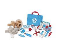 (TG. 26.67 cm H x 34.29 cm W x 8.89 cm L) Melissa & Doug Set da Gioco Veterinari