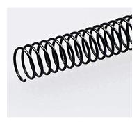 (TG. 26 mm) Fellowes 53150 - Pack di 50 spirali metalliche, 26 mm, colore: ner