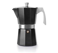 (TG. 26 x 13 x 13 cm) IBILI 623112 Caffettiera Espresso per 12 Tazze, Alluminio,