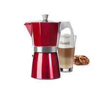 (TG. 26 x 13 x 13 cm) IBILI 623212 Caffettiera Espresso per 12 Tazze, Alluminio,