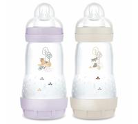 (TG. 260ml x2) MAM 2 biberon Easy Start Anti-Colica 2+ mesi flusso medio (2 x 26