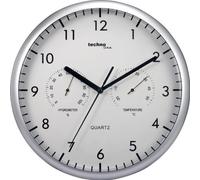 (TG. 26x4.5x26 cm) Technoline WT 650 Orologio da Parete, Argento, 26x4.5x26 cm -