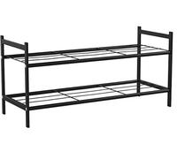 (TG. 26x69.5x33.5 cm) Relaxdays Sandra Scarpiera/Mobile Portascarpe, Acciaio, Ne