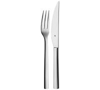 (TG. 27.3 x 5 x 2.7 cm) WMF Cromargan Nuova Posate da Bistecca, Argento, Pezzi -