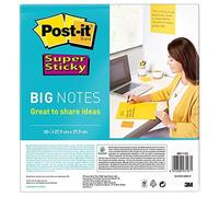 (TG. 27.9 x 27.9 cm) Post-it, 30 Foglietti Adesivi Xl Super Sticky, Blocco Fogli