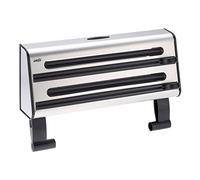 (TG. 27.9x10.9x40.9 cm) Emsa 505319 Espenditore Porta Rotoli, in Acciaio Inox, G